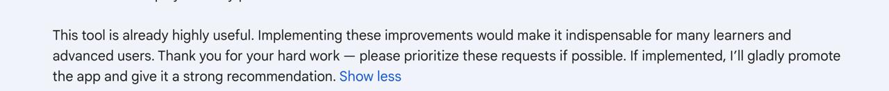 FluentAI review praising AI-powered word definitions